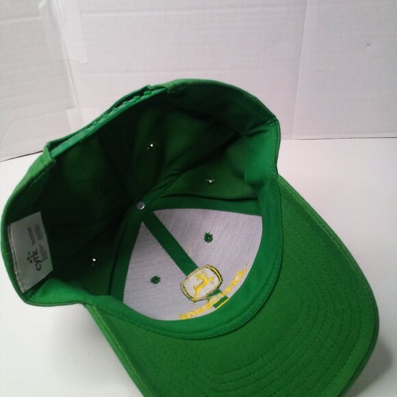 John Deere Hat Cap Adjustable Snap Back Green Greenville SC - Picture 8 of 9